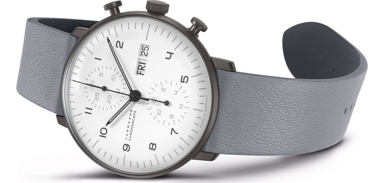ブラック×ホワイトが明晰なコントラストをなす新作マックス・ビル モデル|JUNGHANS