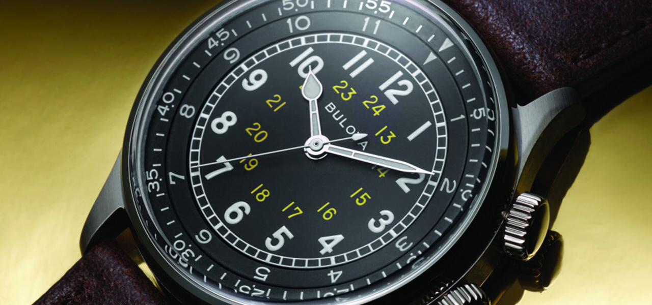 米軍の軍用時計をモチーフにした「ブローバ ミリタリー」に新作登場|BULOVA