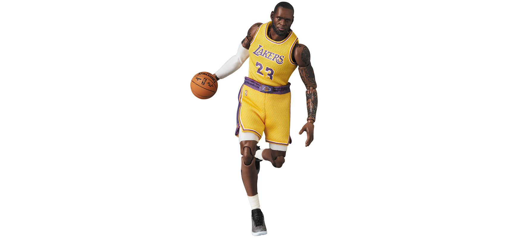 MAFEX LeBron James (Los Angeles Lakers)