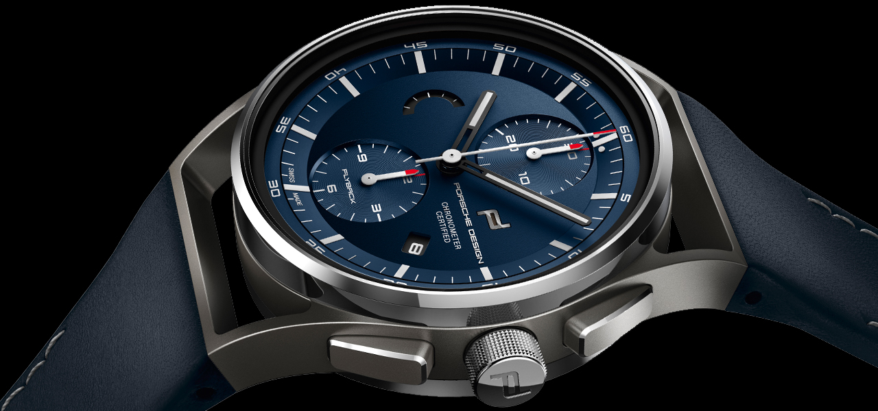 ポルシェ・デザイン「1919 Chronotimer Flyback」に新色ブルーダイアルが登場|PORSCHE DESIGN
