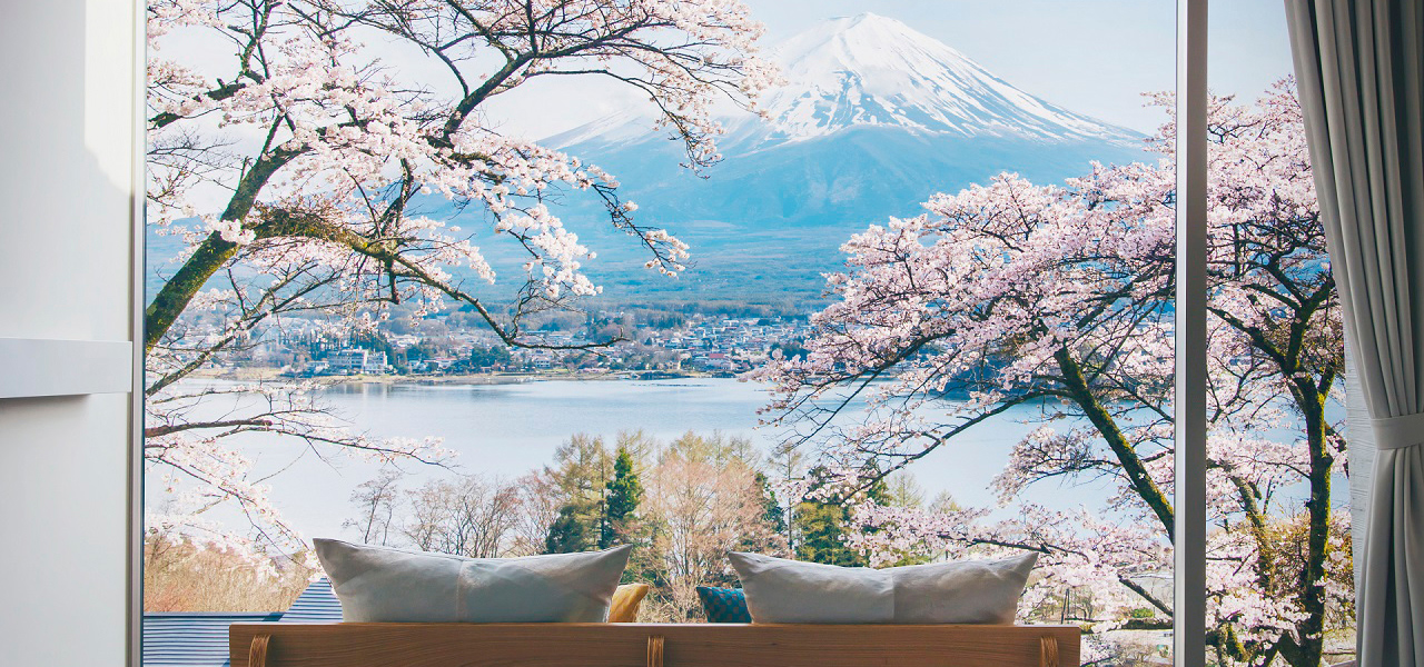 桜と富士山麓をプライベート空間で満喫するステイ|HOSHINOYA Fuji