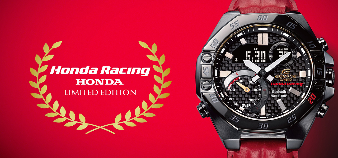 高機能メタルウオッチEDIFICE誕生20周年を祝し、ホンダ・レーシングの世界観を投影｜CASIO