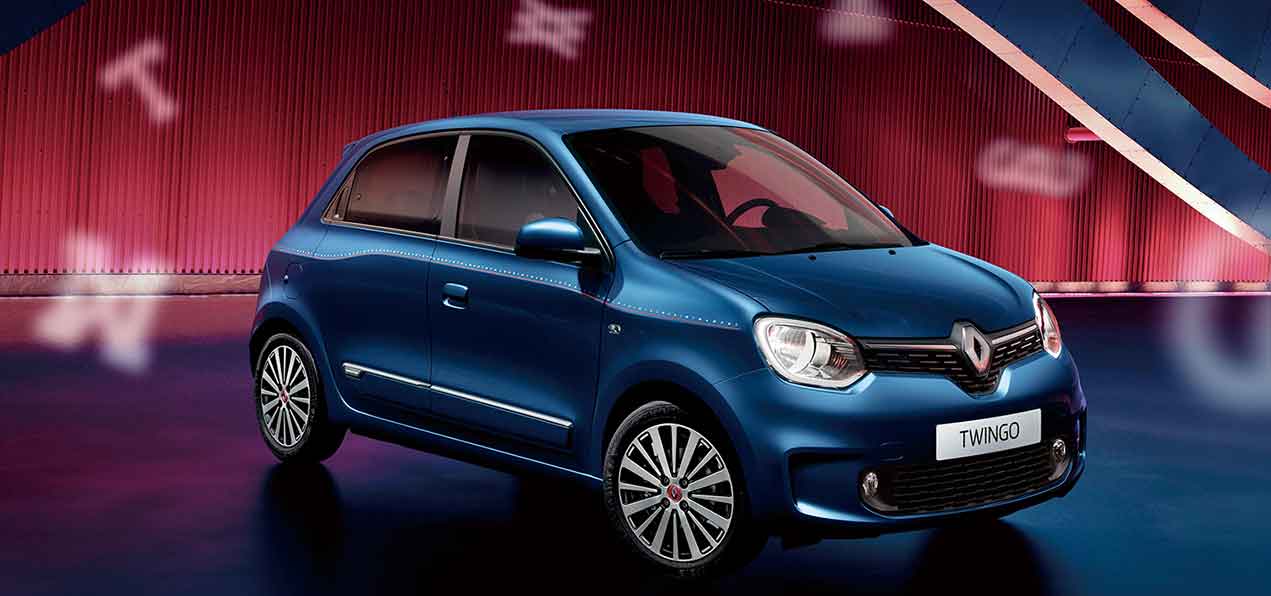 「TWINGO」のデザイン文字をちりばめた特別仕様車「シグネチャー」|Renault