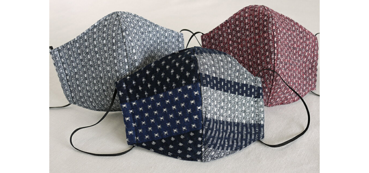 伝統産業「久留米織」のマスクを生産開始|桑野新研産業