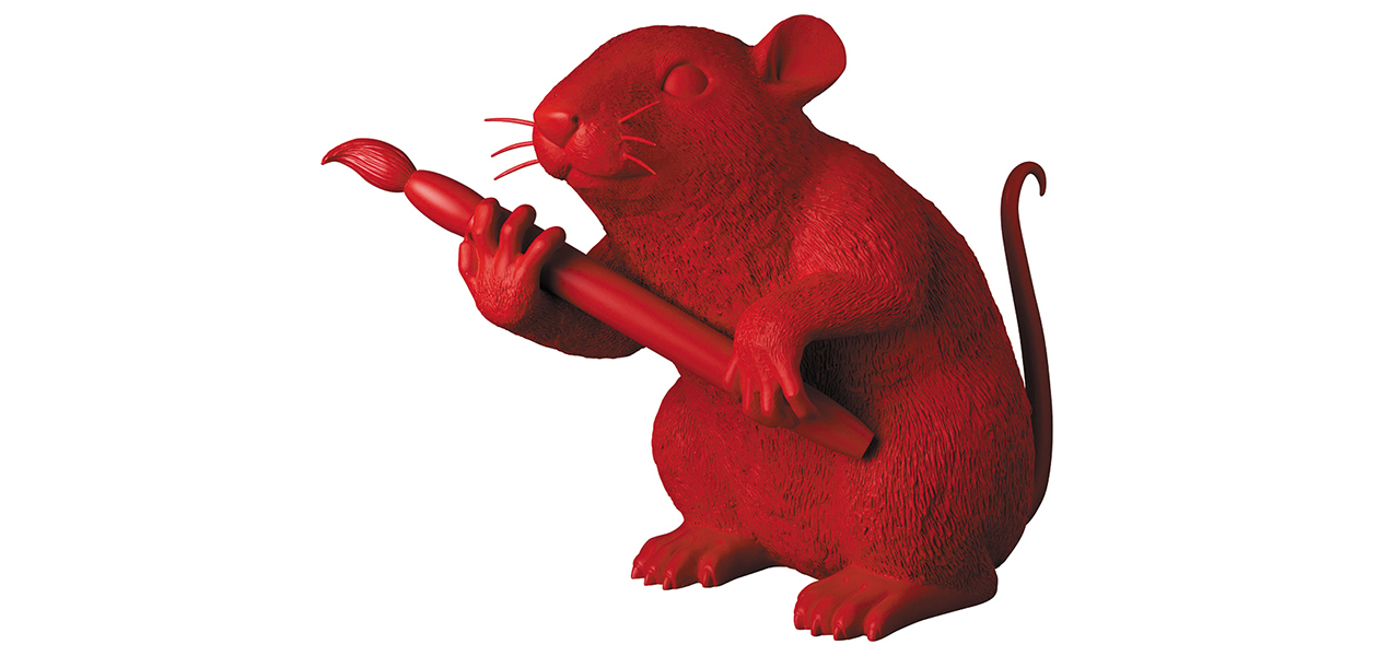 LOVE RAT(RED Ver.) / SUICIDE MAN (RED Ver.)|MEDICOM TOY