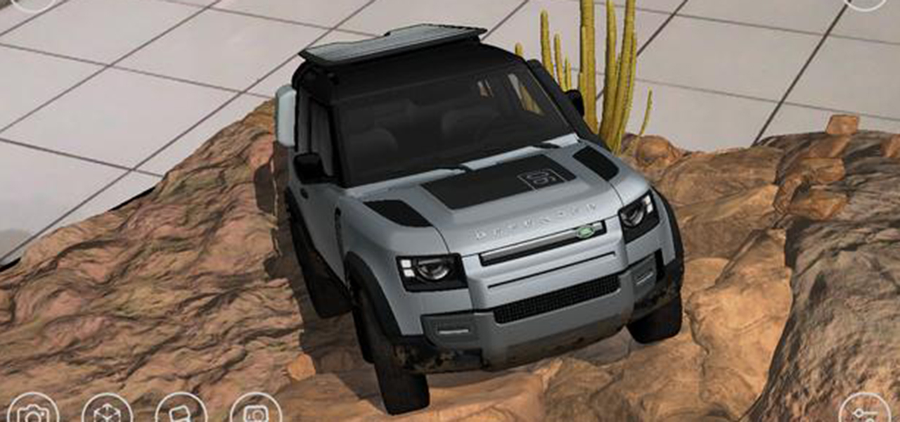 ランドローバー、自分好みのディフェンダーを作れるARアプリをリリース|Land Rover