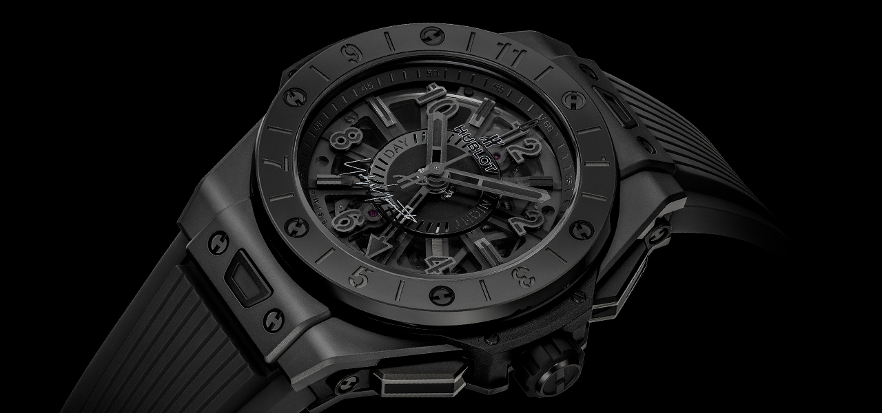 ウブロブティック銀座限定「ビッグ・バン GMT オールブラック ヨウジヤマモト」｜HUBLOT