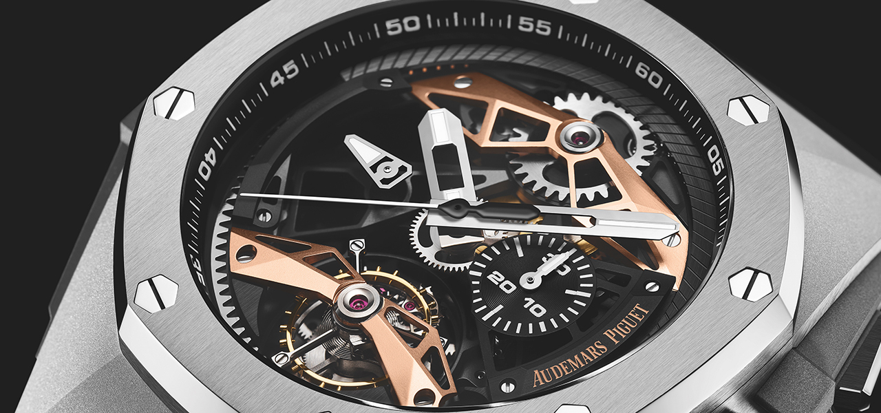 「ロイヤル オーク コンセプト トゥールビヨン クロノグラフ オープンワーク」|AUDEMARS PIGUET