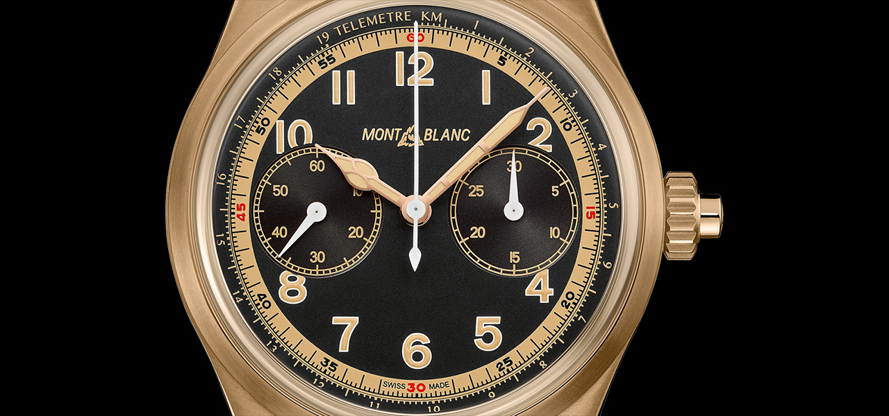 モンブラン1858 モノプッシャークロノグラフ リミテッドエディション1858｜MONTBLANC