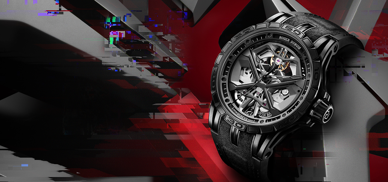 オールブラックの「エクスカリバー ウラカン」が登場｜ROGER DUBUIS