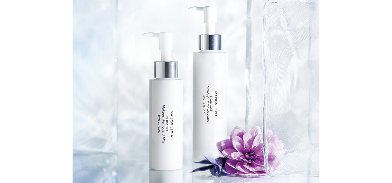 【5/12発売】人気のクレンジング「メゾンレクシア オラクル メイクアップ リムーバー ミルク」にハーフサイズが登場｜MAISON LEXIA