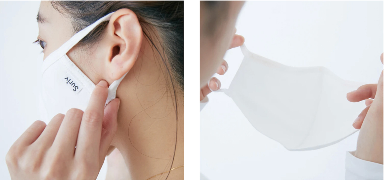 新しい抗菌ファブリックマスク「Suriv(スリーヴ)」|Nissei Eblo