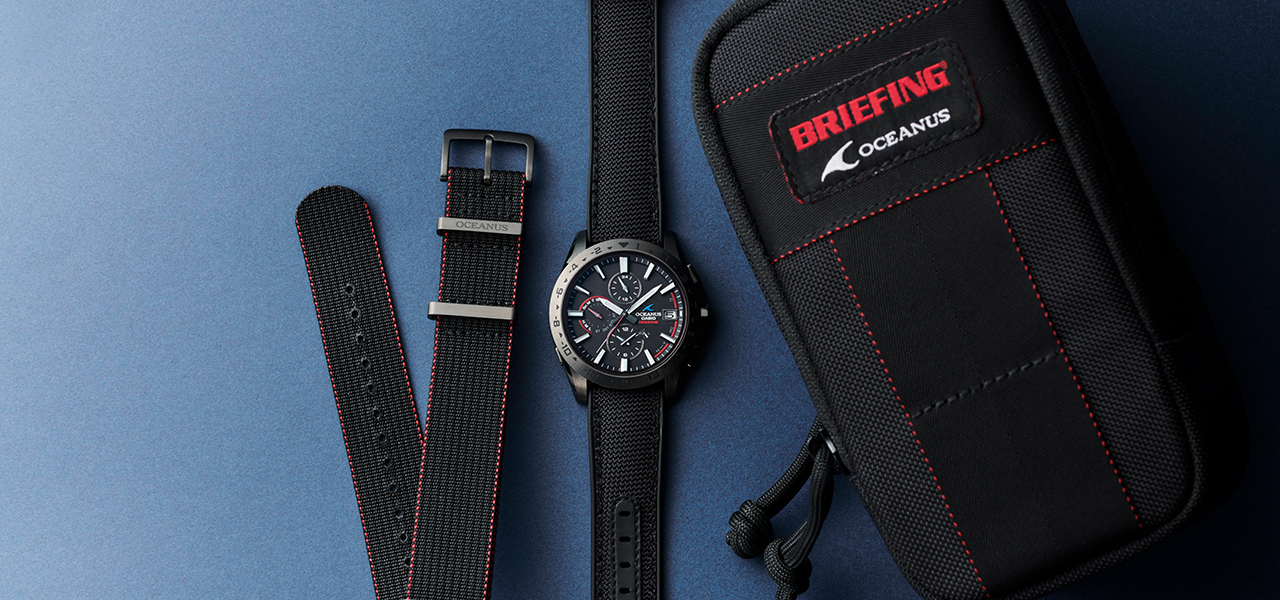 BRIEFINGとOCEANUSのコラボレーションモデル第2弾|CASIO