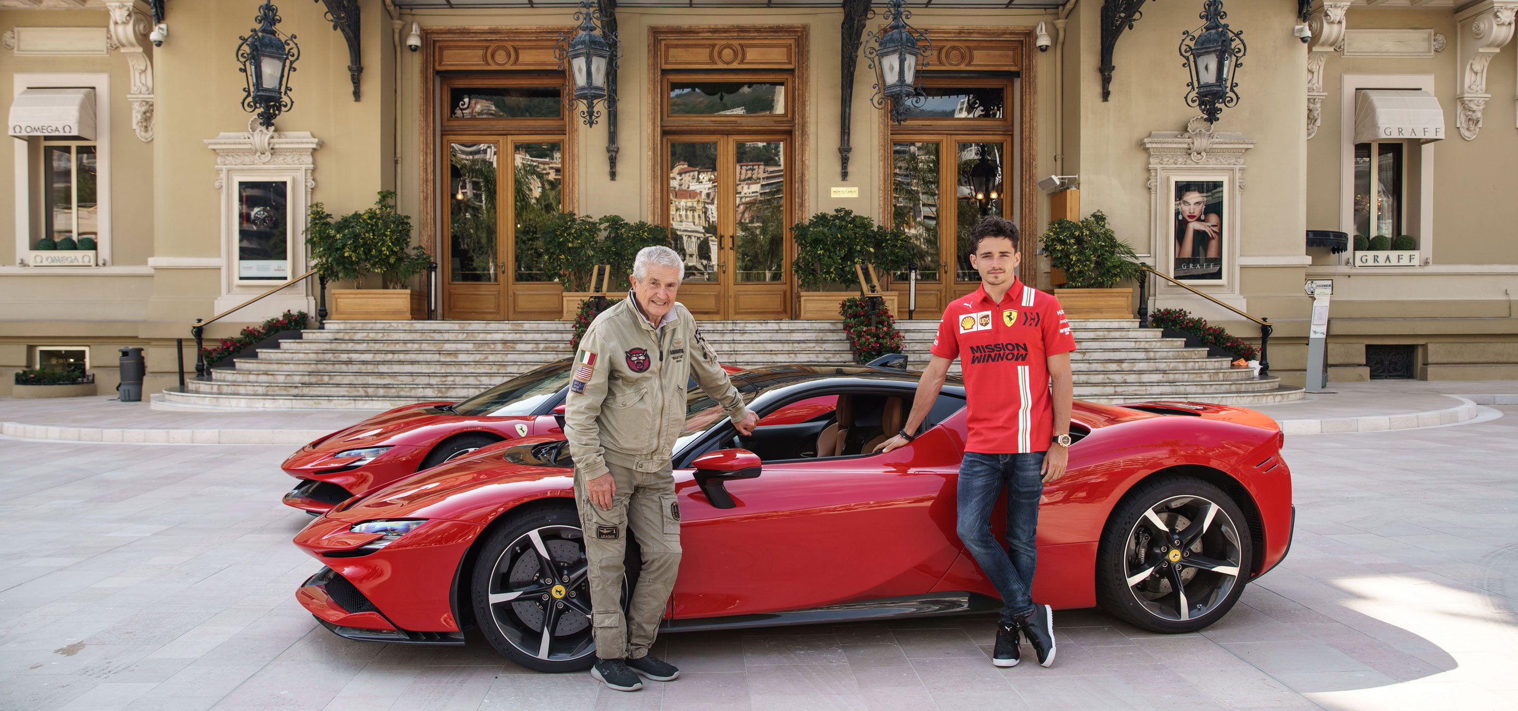 フェラーリ SF90ストラダーレとF1ドライバー、シャルル・ルクレールが主人公の短編映画|Ferrari