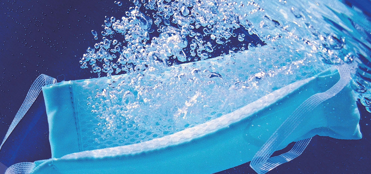 熱中症対策にも! 気化冷却効果で涼感をもたらす「ウォーターマスク」発売|OSHIN