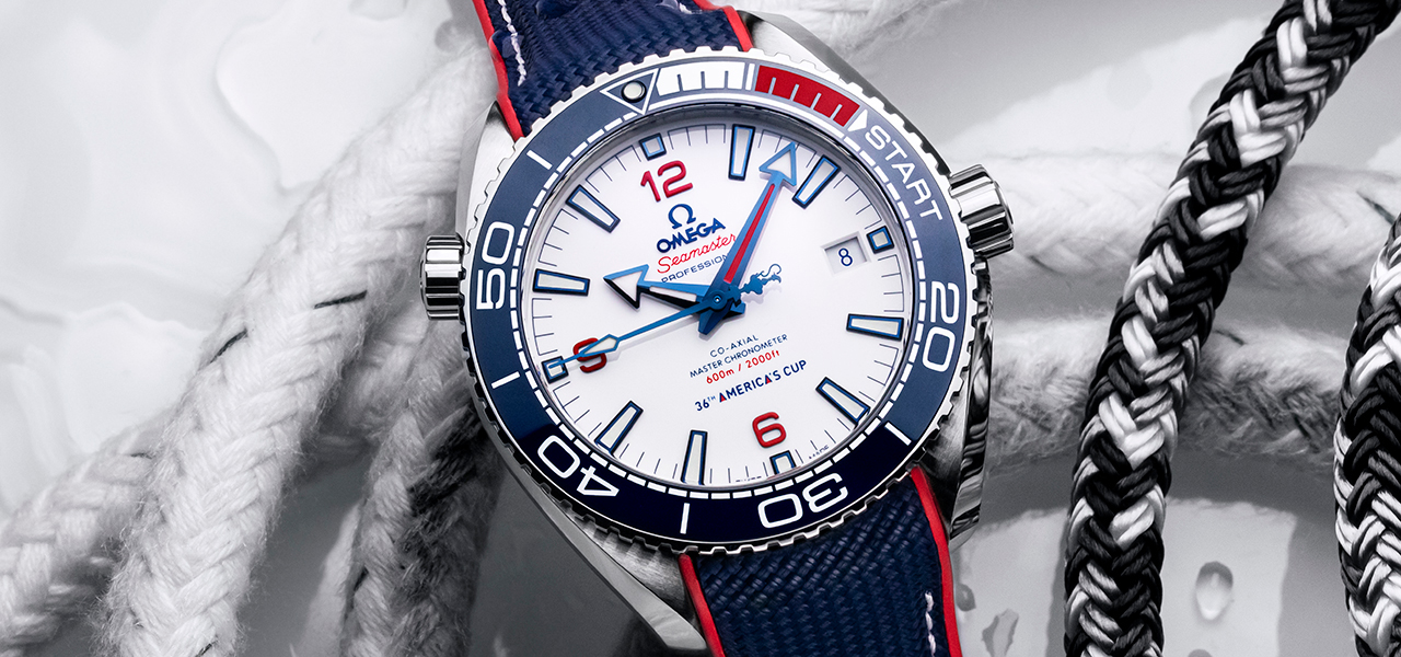 アメリカズカップのタイムキーパー就任を記念したオメガの限定モデル｜OMEGA