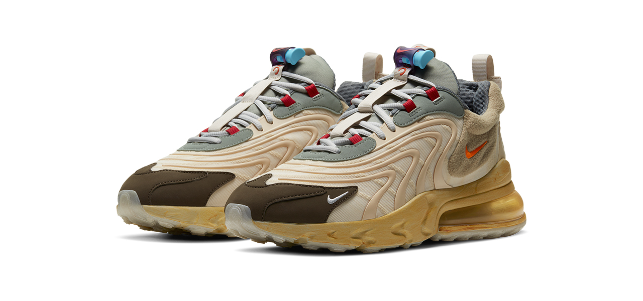 ラッパーのトラヴィス・スコットとコラボレーションした「ナイキ エア マックス 270 カクタス トレイルズ」|NIKE