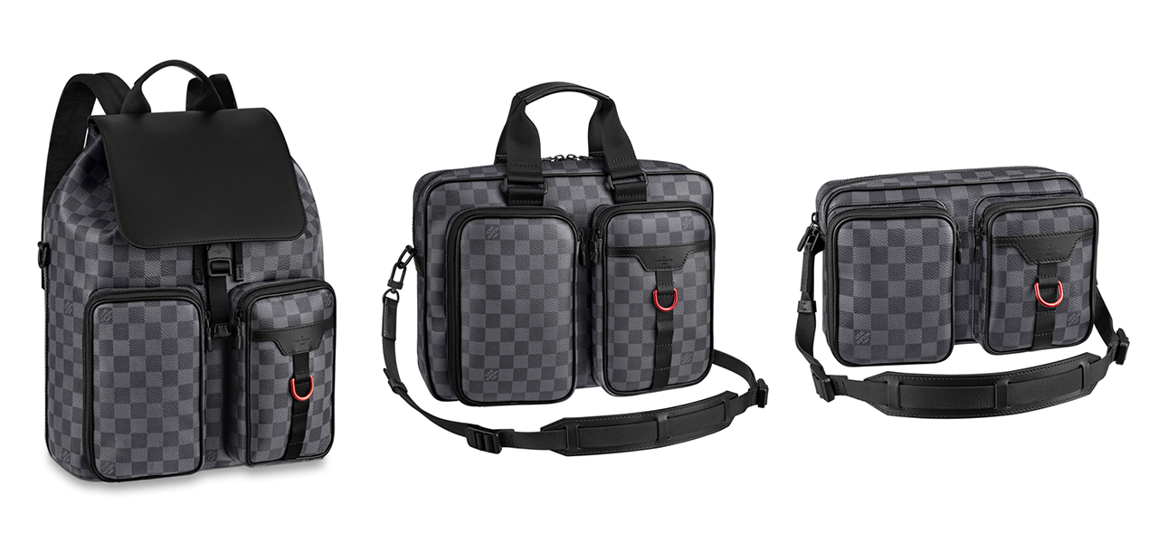 ルイ・ヴィトンが新作レザーグッズコレクション「ダミエ・グラフィット ユーティリティ」発売｜LOUIS VUITTON