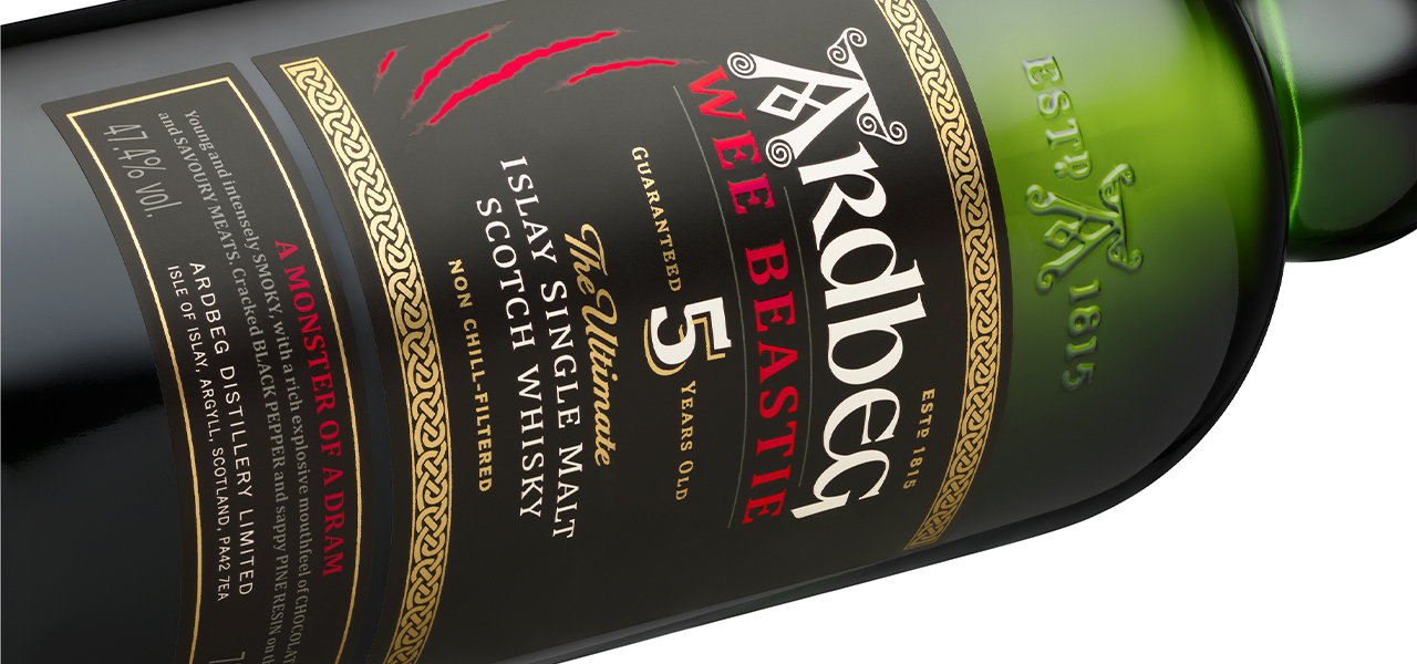 5年熟成シングルモルト「アードベッグ ウィー・ビースティー 5年」誕生|MHD Moët Hennessy Diageo