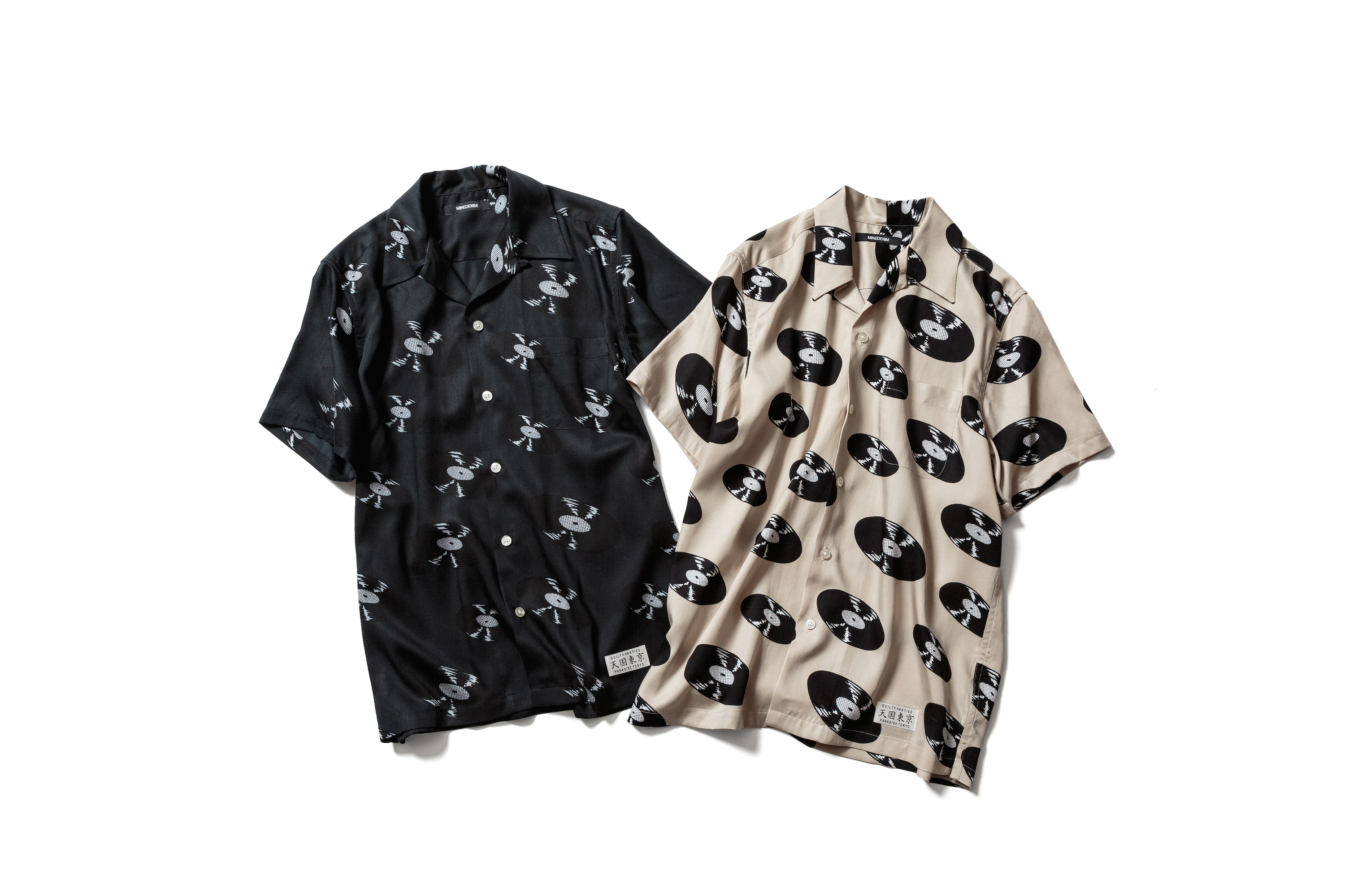 マインデニム×ワコマリアのコラボハワイアンシャツ第三弾が登場｜MINEDENIM