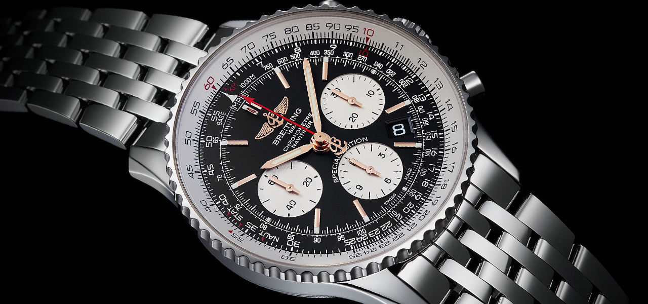 ナビタイマー B01クロノグラフ 43 ジャパンエディション|BREITLING