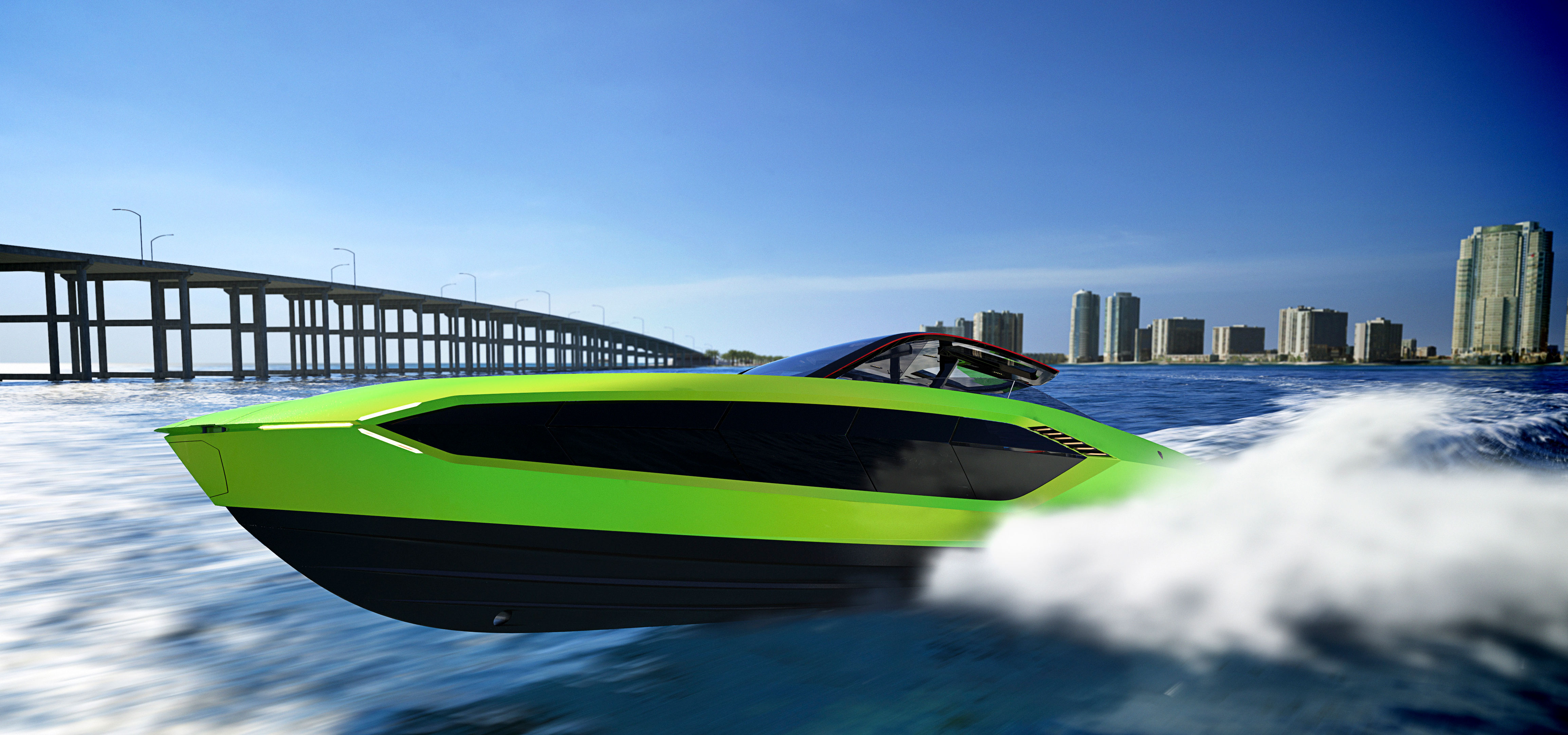 海の上のスーパーカー──“ランボルギーニのヨット”が誕生｜Lamborghini