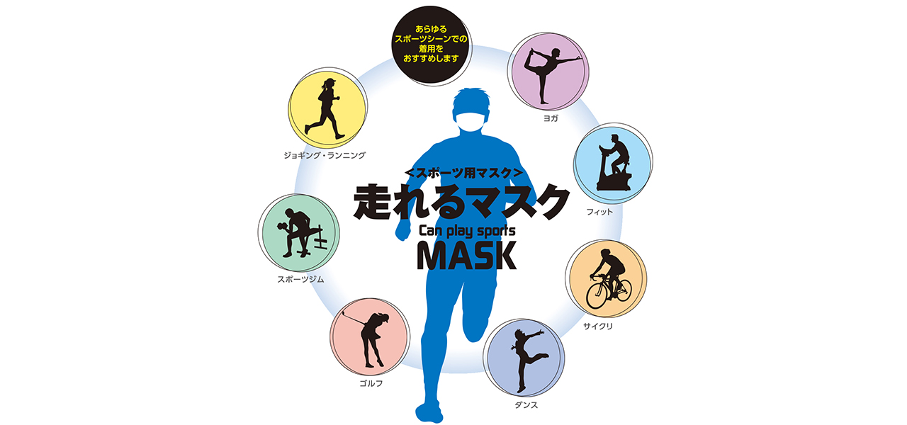 スポーツやトレーニングを楽しみたいアスリートのための「走れるマスク」｜Natural Chemistry Lab