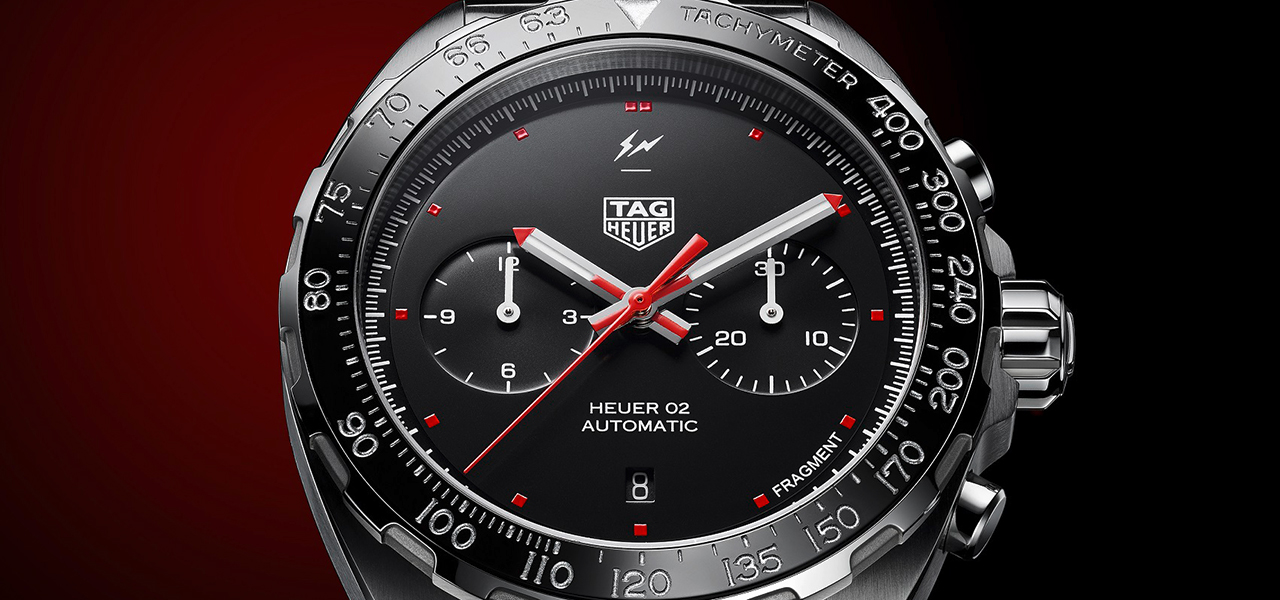 タグ・ホイヤー×フラグメントデザイン キャリバーホイヤー02クロノグラフ｜TAG HEUER