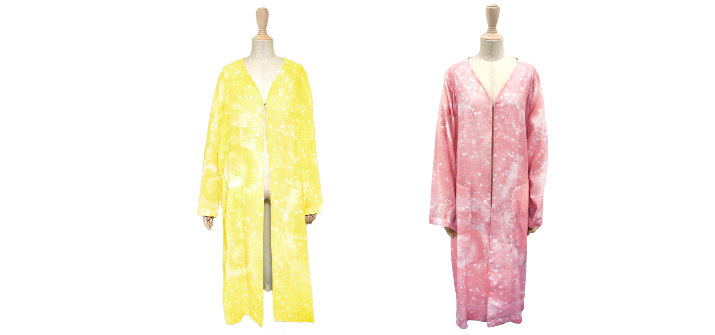 真夏に着用できるオーガンジーコートに新色が登場｜JANTJE_ONTEMBAAR