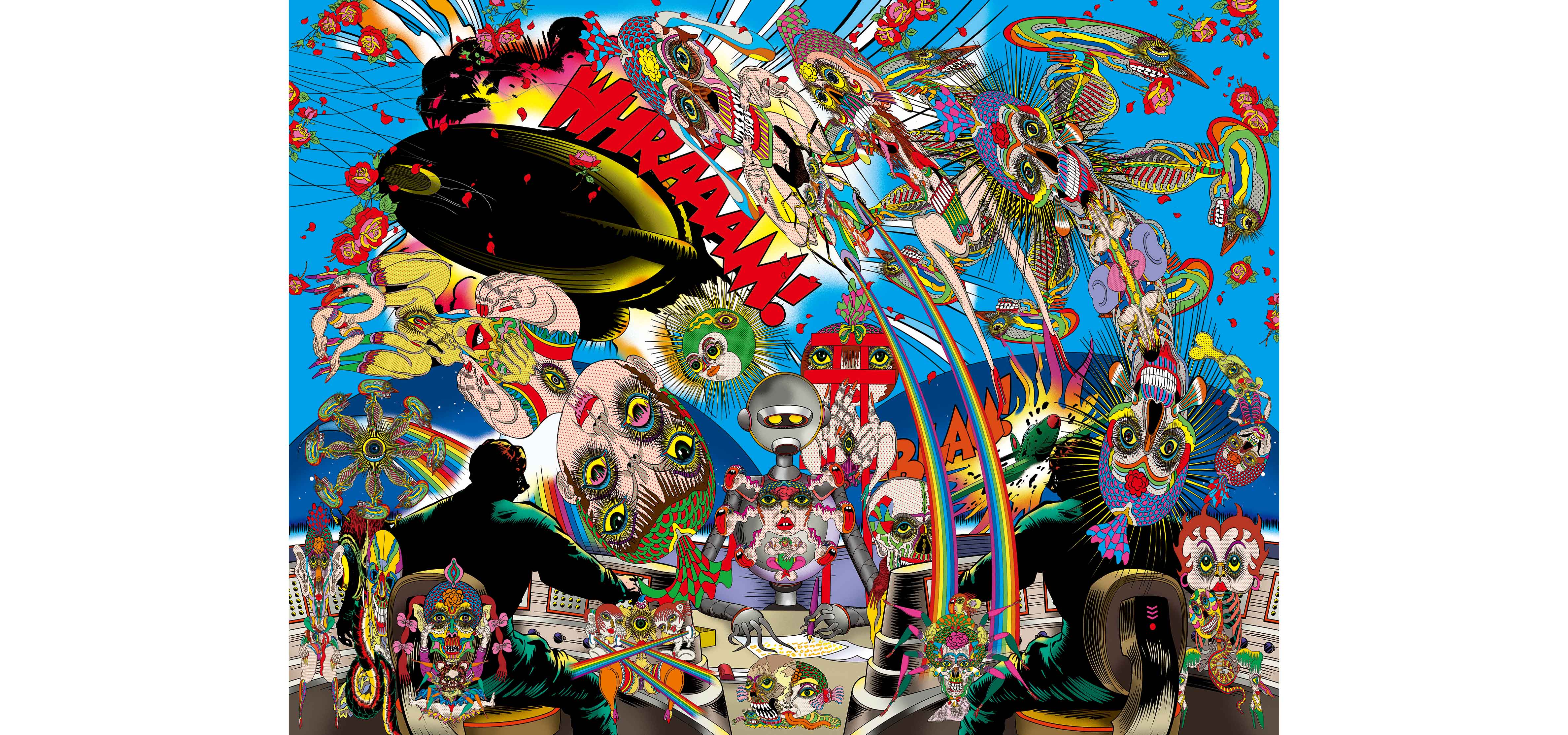 新作個展「記憶の修築」開催記念 アーティスト・田名網敬一氏インタビュー｜MEDICOM TOY