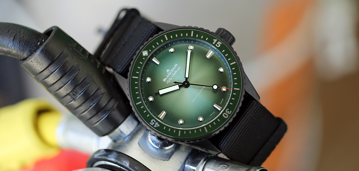 フィフティ ファゾムス バチスカーフ モカラン限定エディション|BLANCPAIN