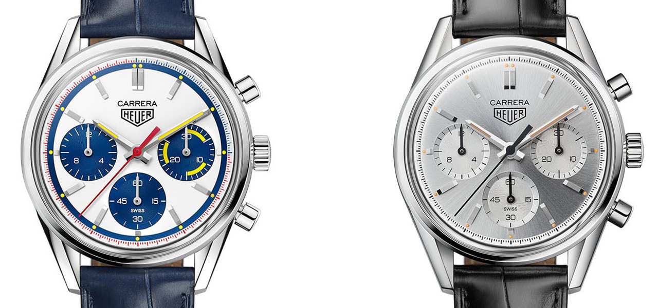 タグ・ホイヤー設立160周年を祝して「カレラ」2機種を復刻|TAG HEUER