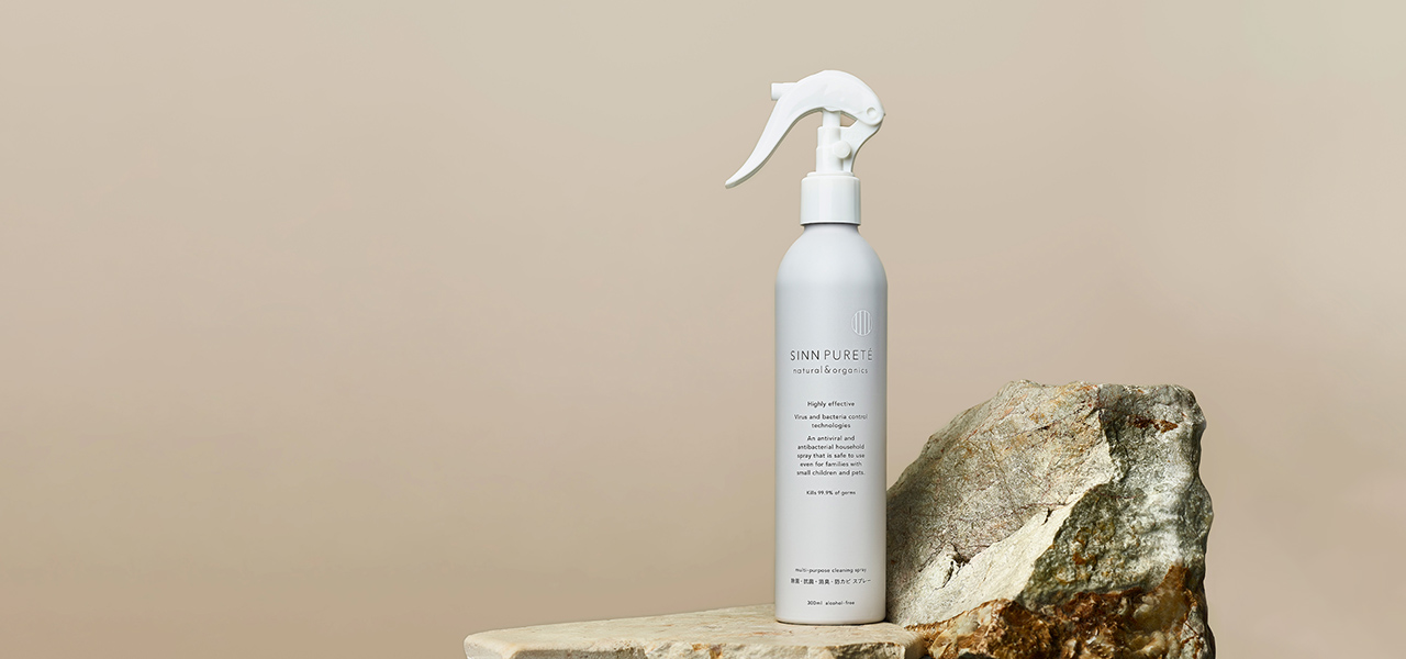 700種類以上の菌株を除去。SINN PURETÉ初のクリーニングスプレーが登場｜SINN PURETÉ