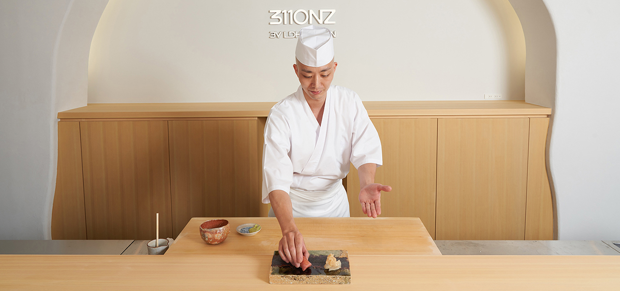 アートギャラリー併設の鮨レストラン「3110NZ by LDH Kitchen」がオープン｜EAT