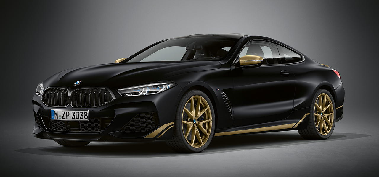 BMW8シリーズに大胆なブラック×ゴールドの限定モデル| BMW
