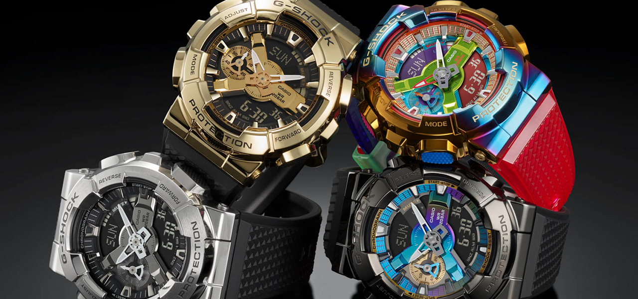 Gショックのメタルモデル“GM-110”シリーズが誕生｜G-SHOCK