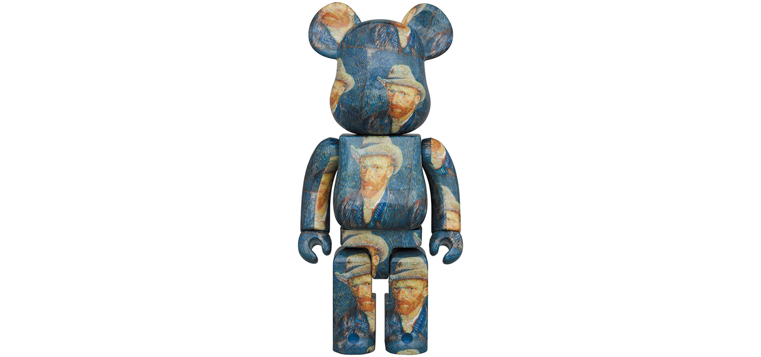 ゴッホ作品が再びベアブリックに! BE@RBRICK ×「Van Gogh Museum」Self-Portrait with Grey Felt Hat|メディコム・トイ