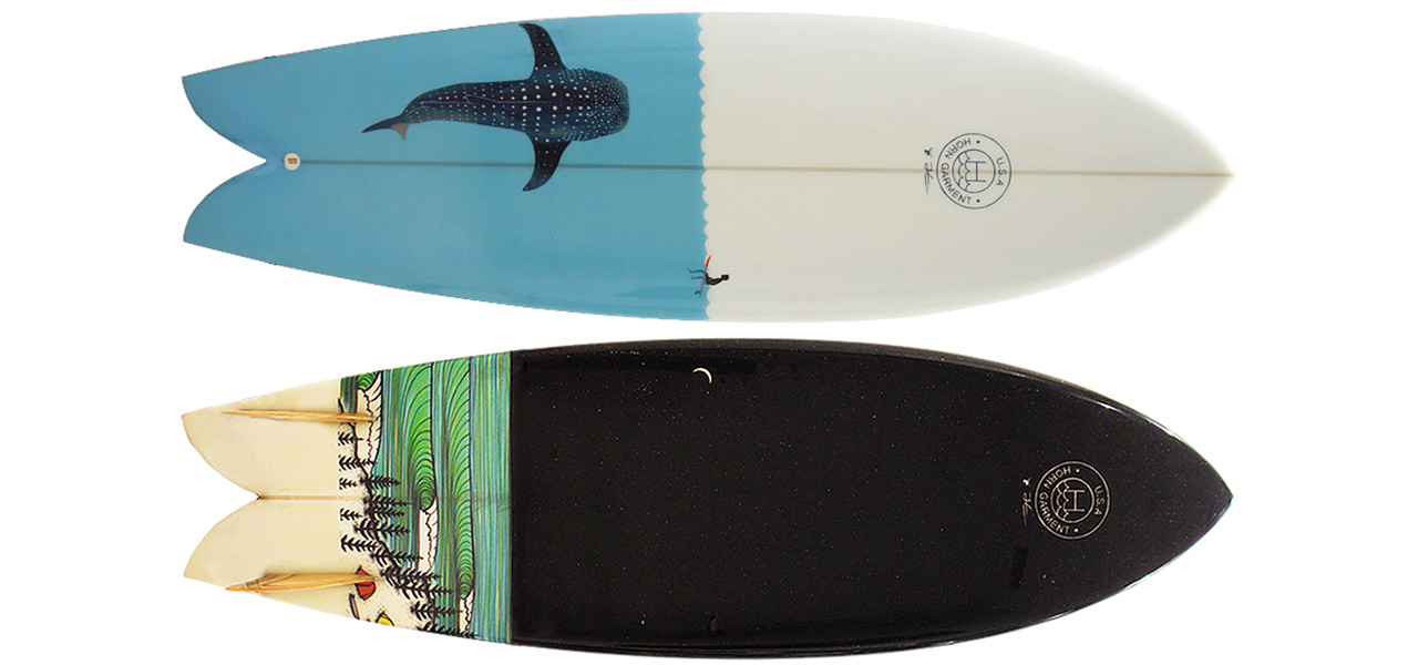北欧アートを纏うサーフボードがホーンガーメントから登場｜HORN GARMENT