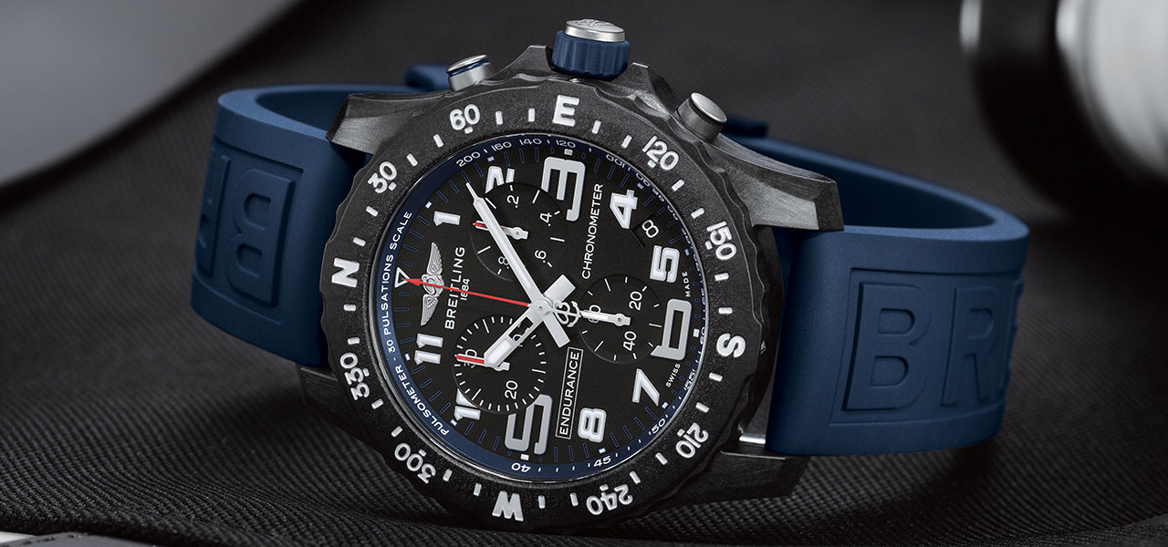 ブライトリングの新作「エンデュランス プロ」は、究極のアスレジャーウオッチ｜BREITLING