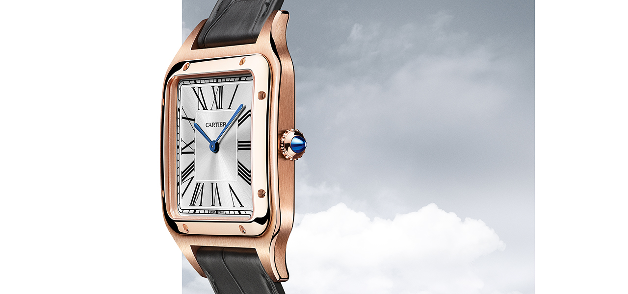 1904年に製造されたオリジナルのエッセンスを凝縮。新作「サントス デュモン」XL|CARTIER