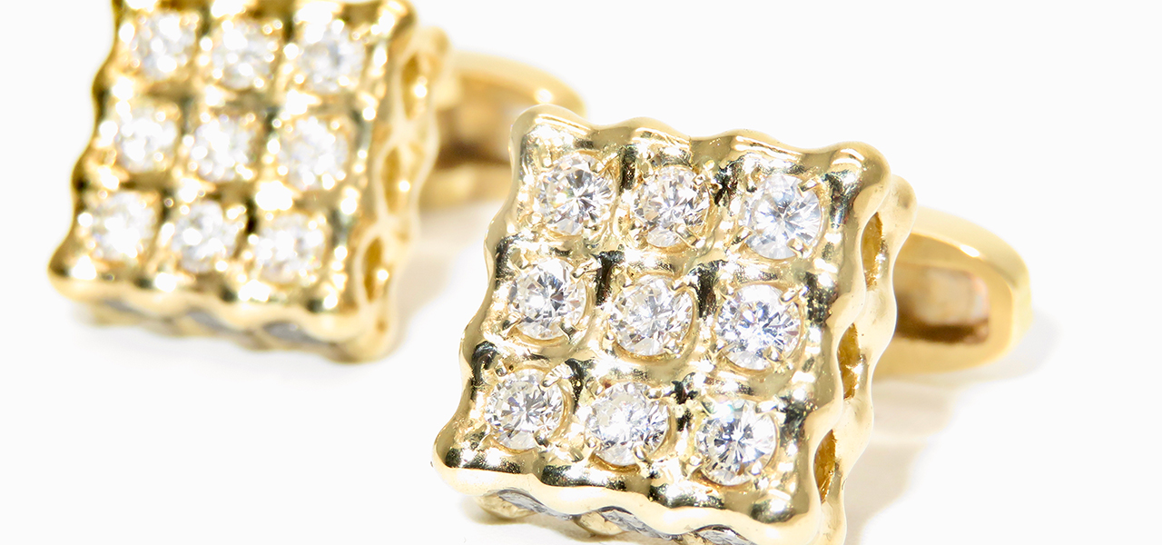 ベルサイユからインスピレーションを受けたジュエルカフリンクス|Louis FAGLIN