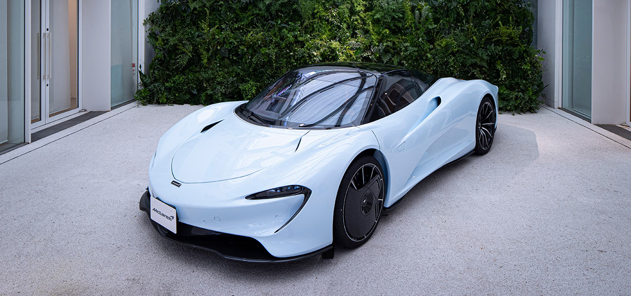 マクラーレン史上最速のハイパーカー「スピードテール」がジャパンプレミア|McLaren