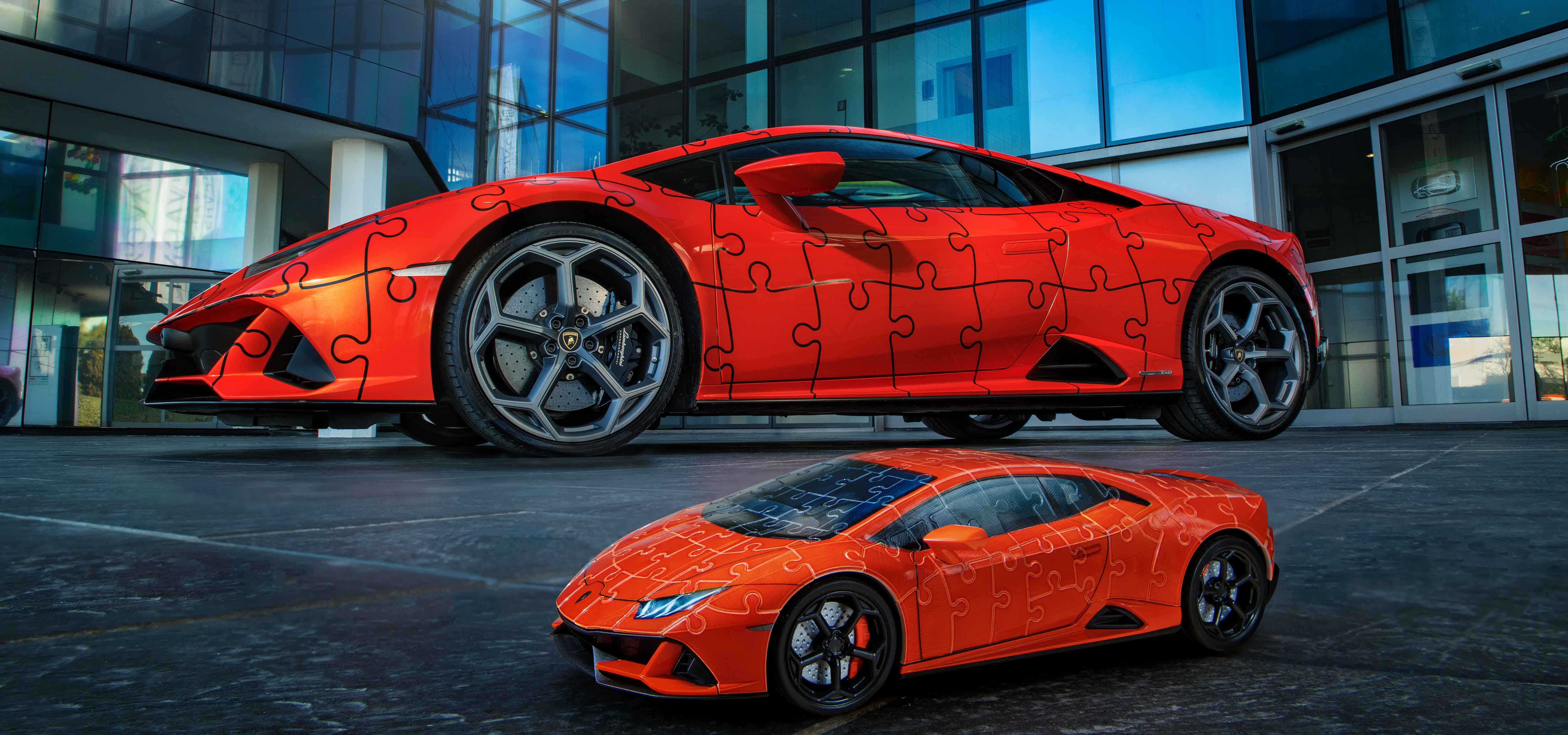 子どもから大人まで楽しめるウラカンEVOの立体パズル|Lamborghini