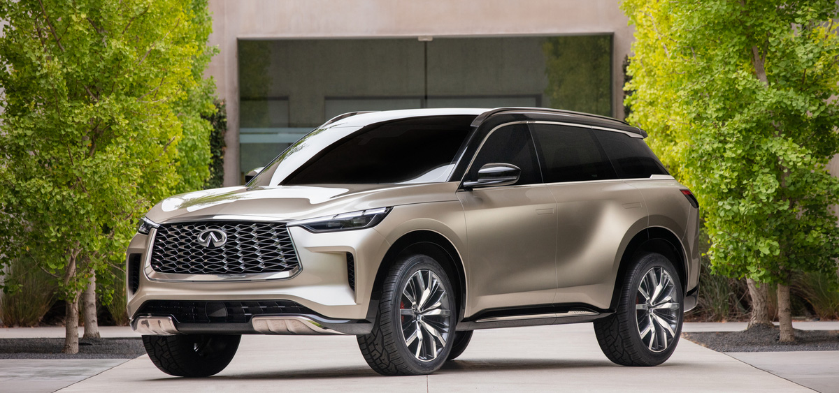 日産、3列シートのSUV「インフィニティQX60モノグラフ」を発表|NISSAN