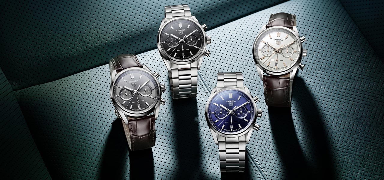 初代ホイヤー カレラにインスピレーションを得た新作4モデルが登場|TAG Heuer