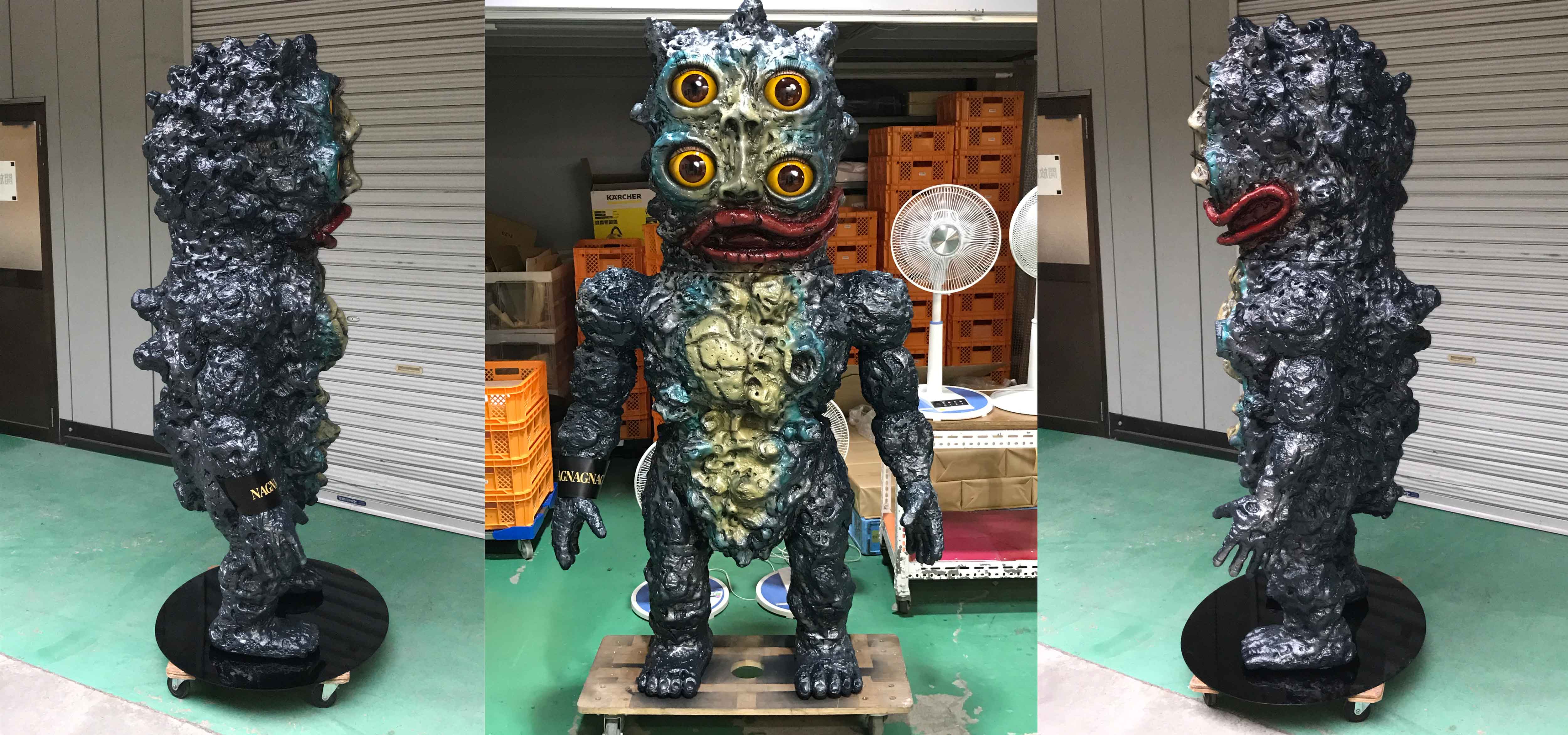 全高6フィートのNAGNAGNAG「FOUR EYES」が完成するまで|MEDICOM TOY