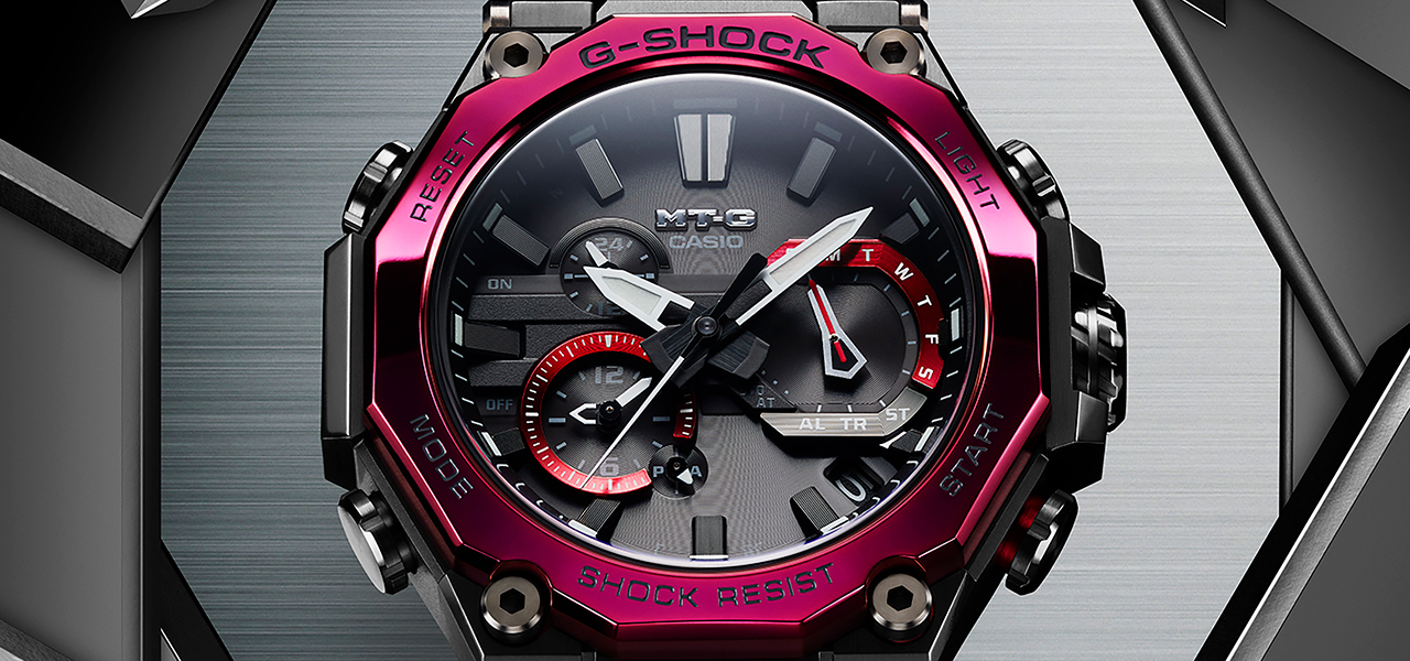 新開発の「デュアルコアガード構造」を採用した「MTG-B2000」｜G-SHOCK