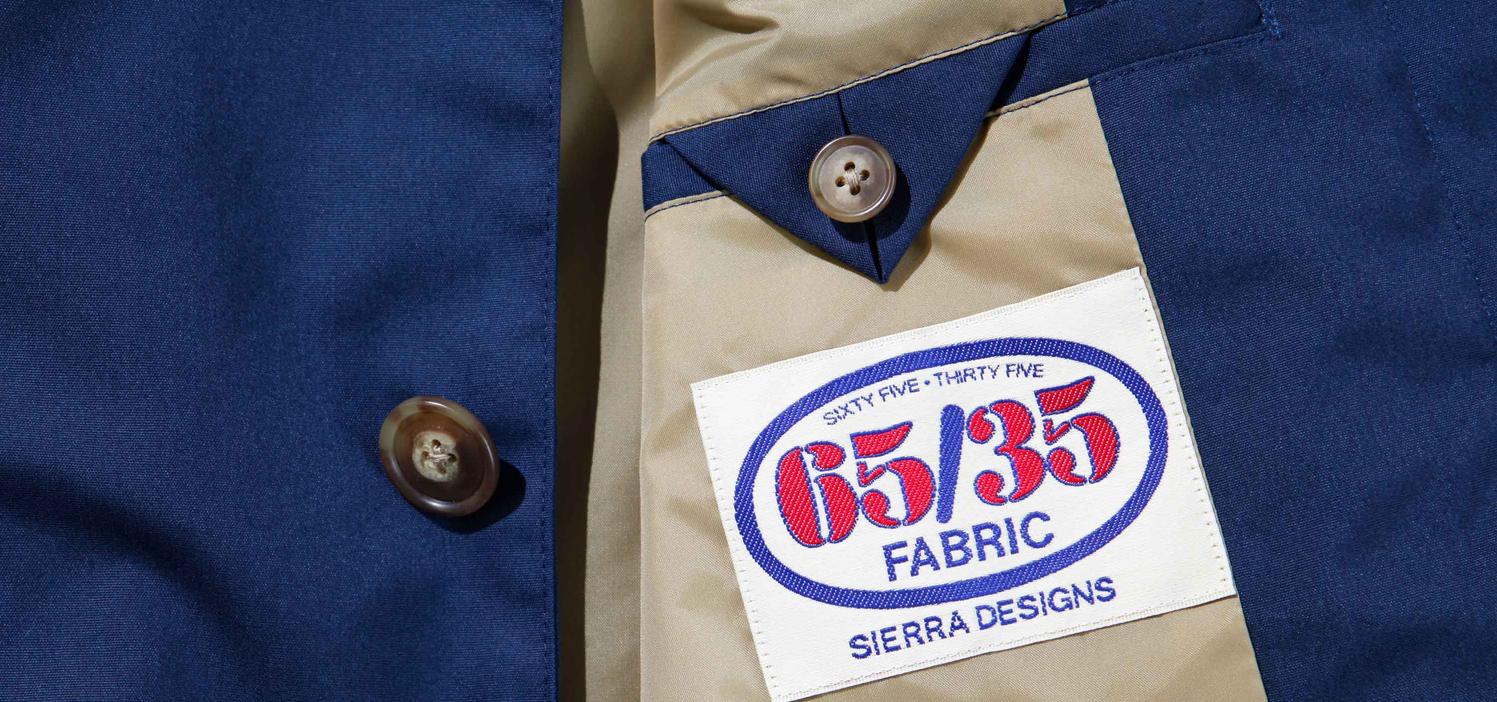 65/35生地を使ったコーチジャケットとステンカラーコートが登場｜SIERRA DESIGNS