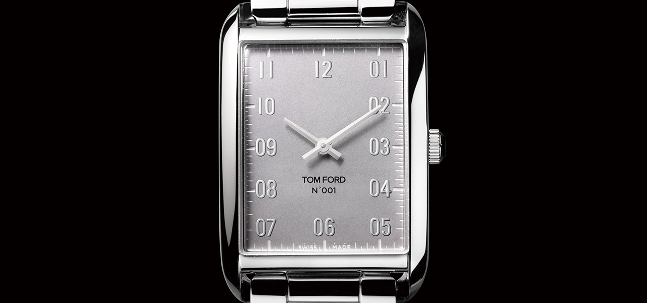 トム フォードタイムピース「N.001」「N.002」クロームダイアル|TOM FORD TIMEPIECES