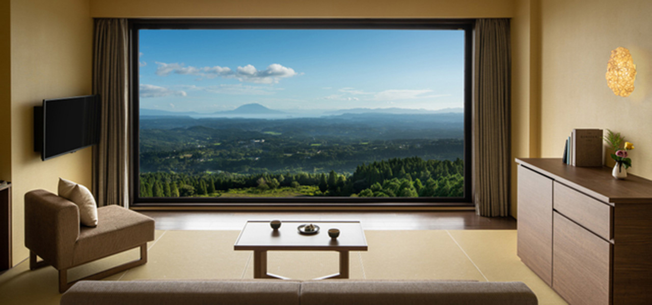 桜島を見渡す絶景温泉宿「星野リゾート 界 霧島」が2021年1月末にオープン|TRAVEL
